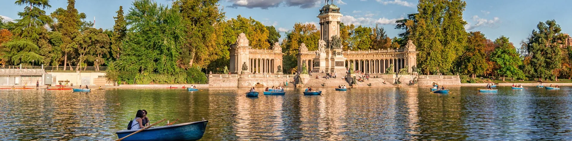 Båttur i Retiro sjön.