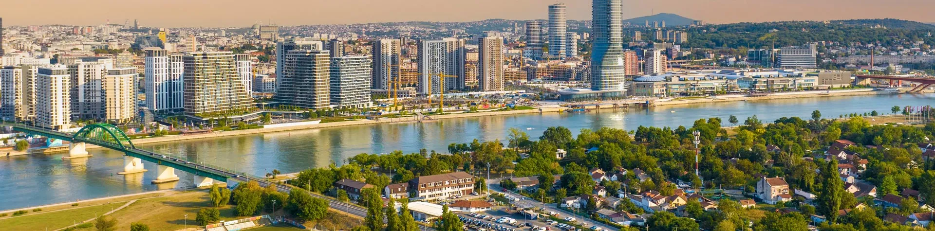 Belgrade waterfront.