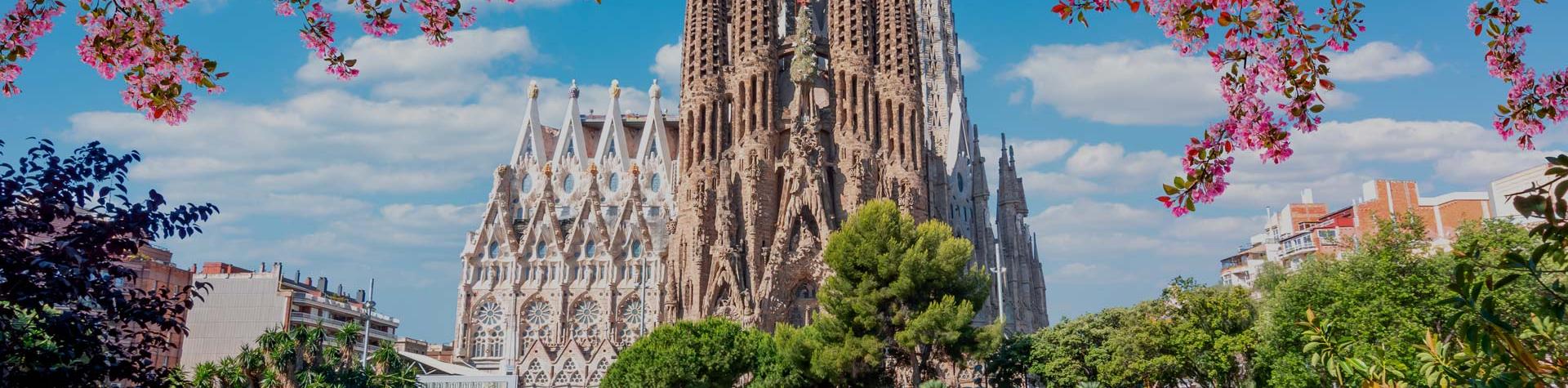 Sagrada familia i Barcelona.