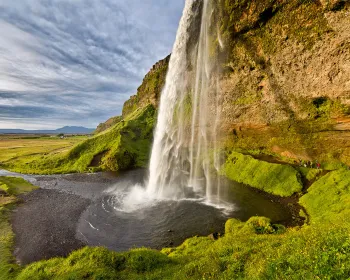 Seljalandsfoss på södra Island.