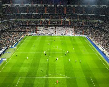 Santiago Bernabéu, Real Madrids legendariska hemmaarena.