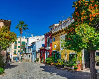 Gamla stan i Palma, Mallorca.