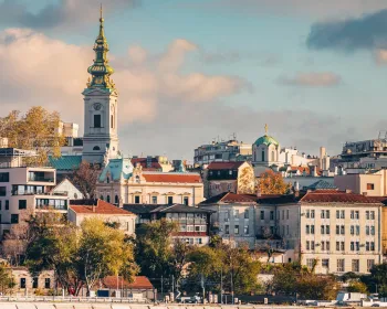 Kosančićev venac - gamla Belgrad.