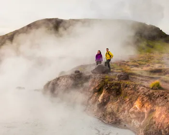 Reykjadalur Island.