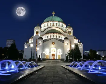 Tempel Saint Sava.