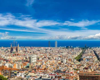 Skyline Barcelona.