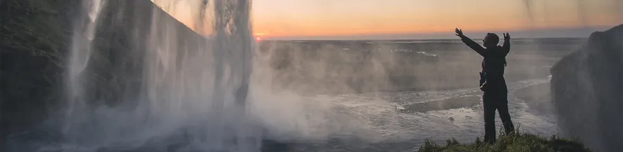 seljalandsfoss, sydkusten, island