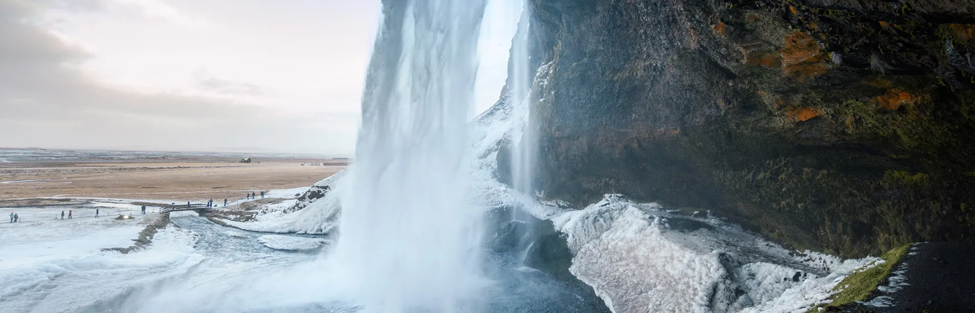 seljalandsfoss, vattenfall, sydkusten, island