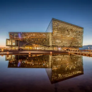 harpa, island, konsert, gruppresa